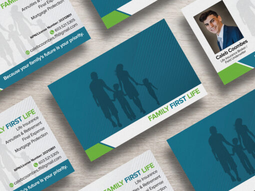 Family First Life – Caleb Coombes | Business Card